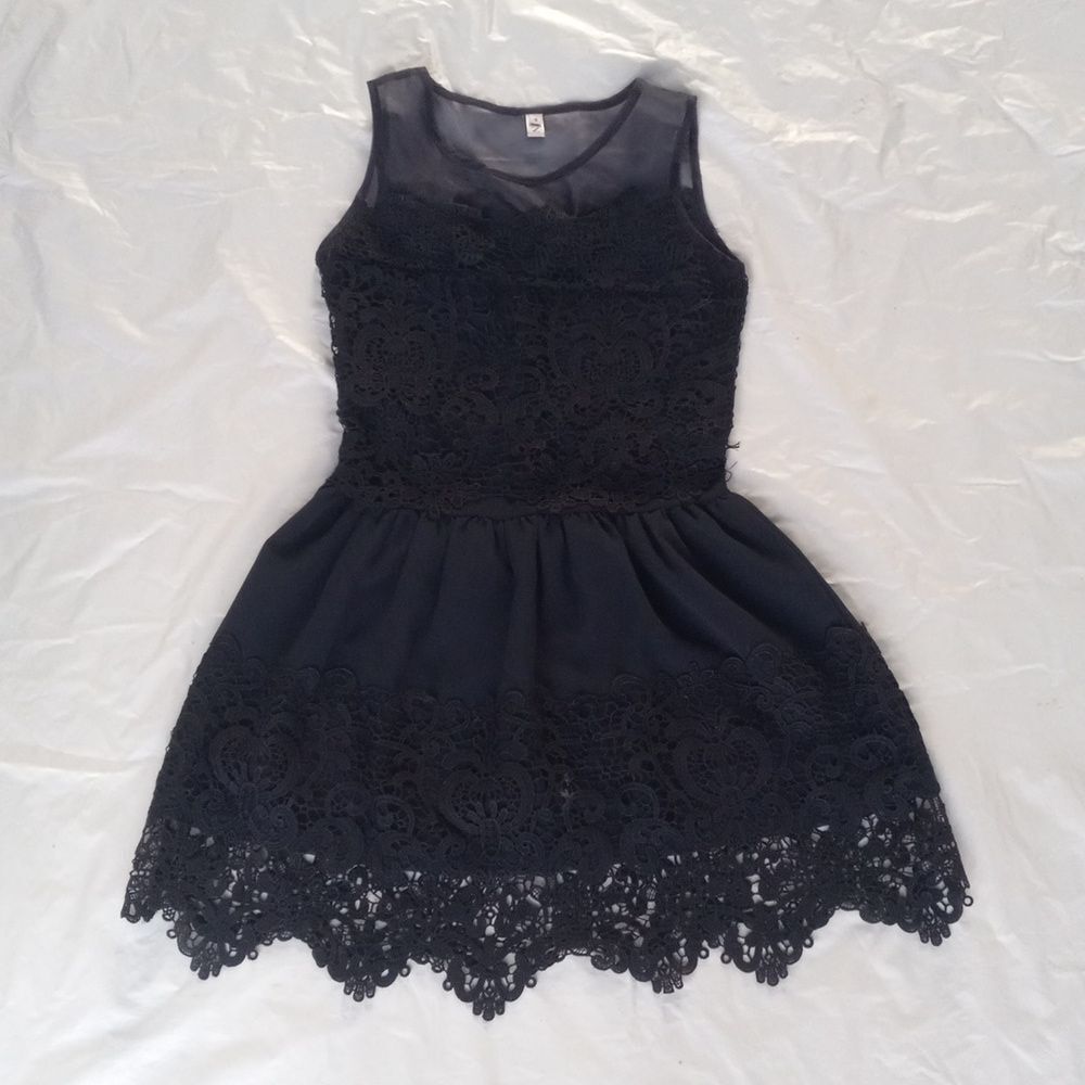 Nix Girls Dark Blue Dress Size S